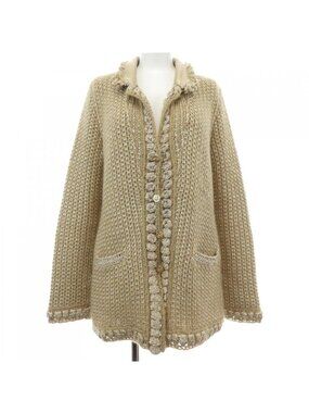 Chanel Vintage Jacket Beige 38